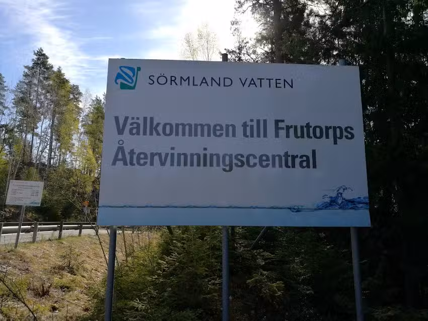 &Aring;tervinningscentral Frutorp