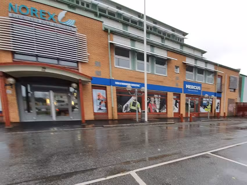 Mercus Yrkeskl&auml;der Huvudkontor